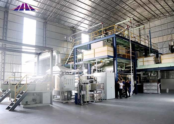 качество быстрый ход машины ткани 120gsm 4m PP Spunbond Nonwoven фабрика